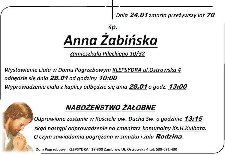 Anna Żabińska