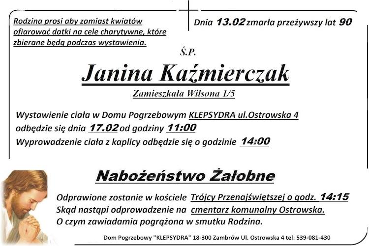 Janina Kaźmierczak