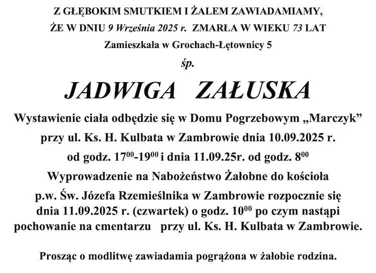 Jadwiga Załuska