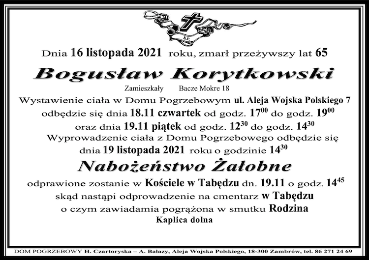 Bogusław  Korytkowski