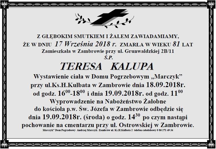 Teresa Kalupa