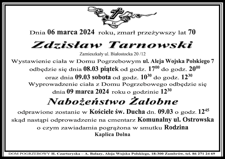 Zdzisław Tarnowski