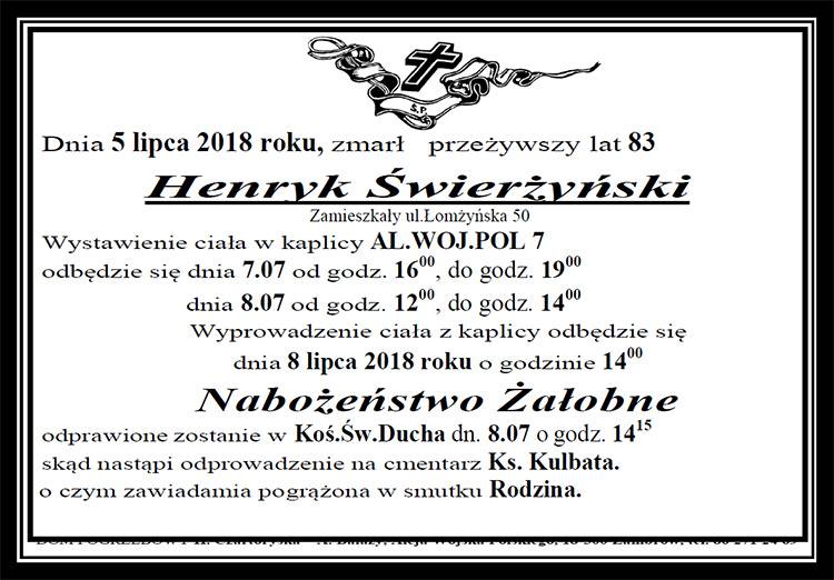 Henryk Świerżyński