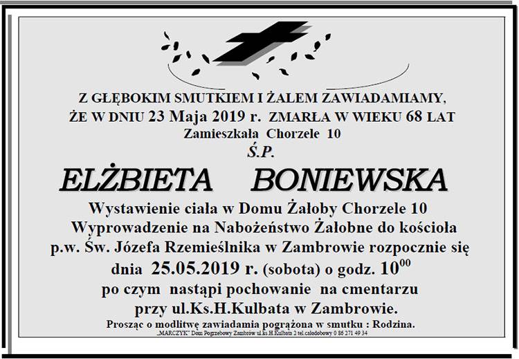 Elżbieta Boniewska