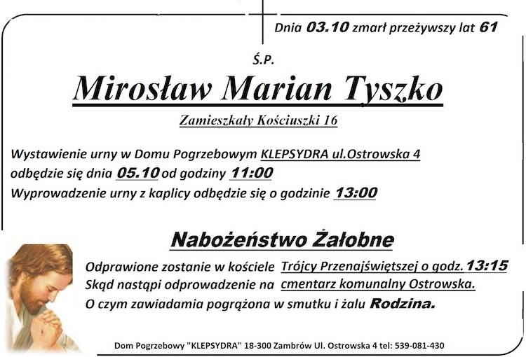 Mirosław Marian Tyszko