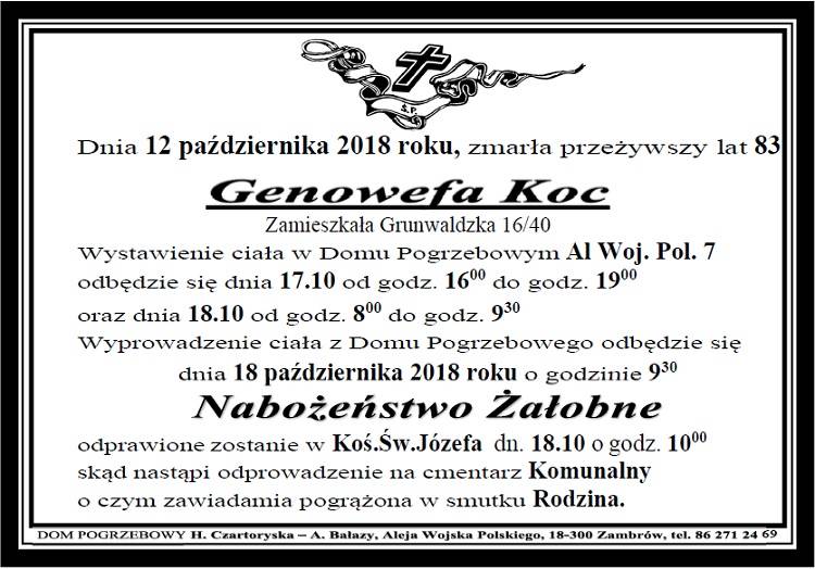 Genowefa Koc