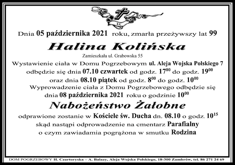Halina Kolińska