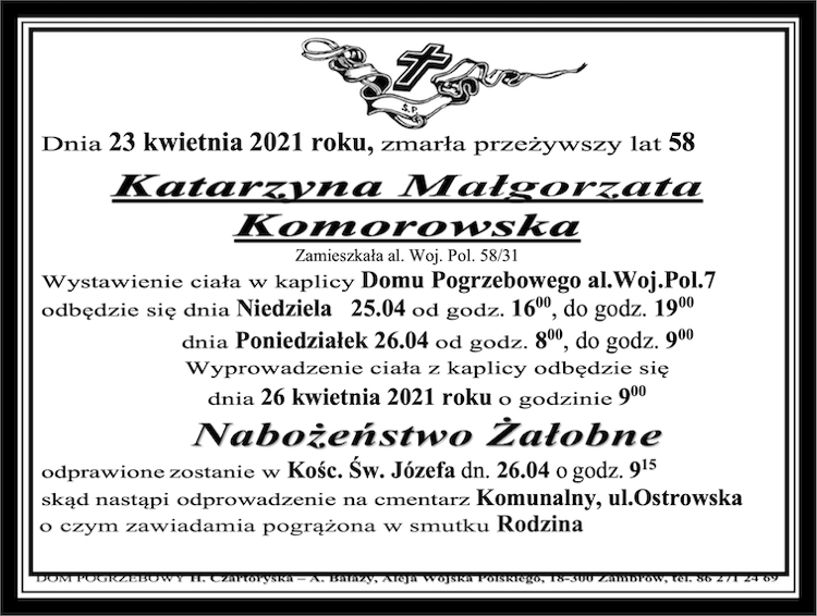 Katarzyna Małgorzata Komorowska