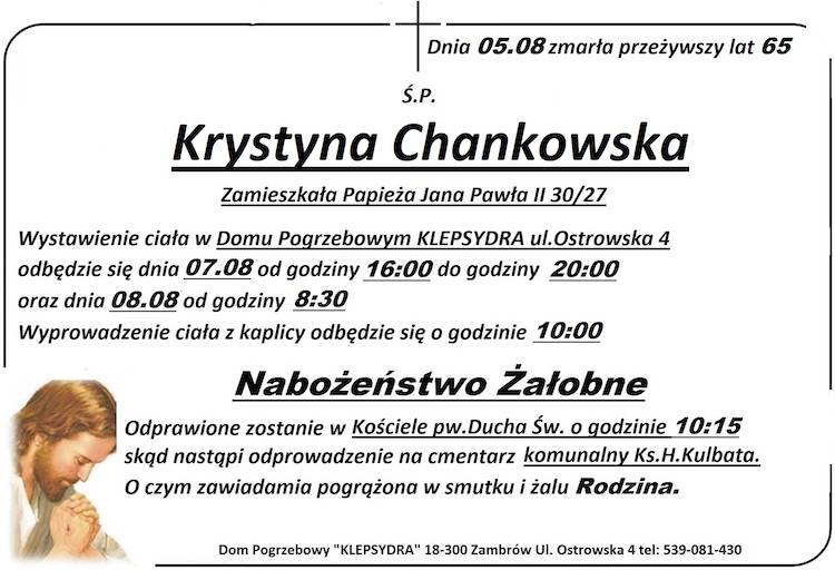 Krystyna Chankowska