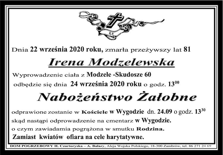 Irena Modzelewska