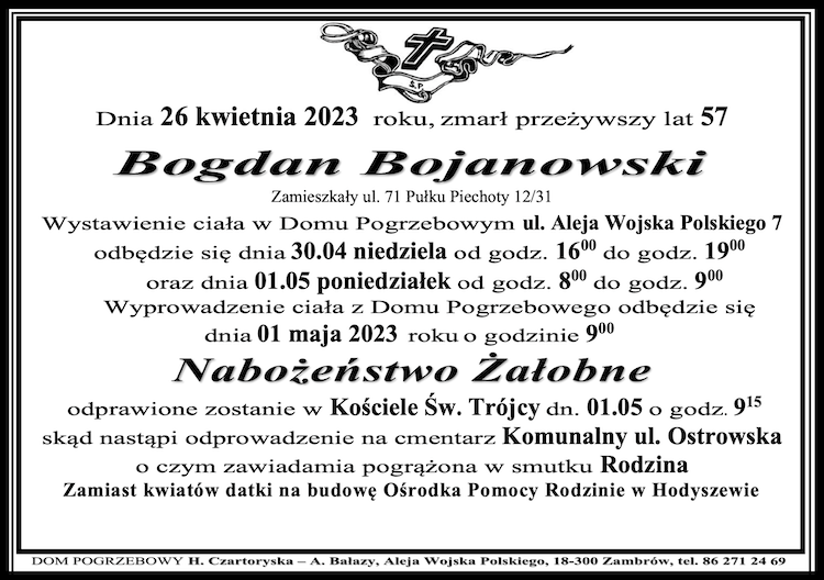 Bogdan Bojanowski