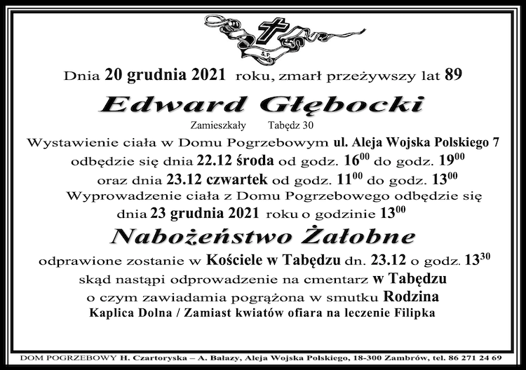 Edward  Głębocki