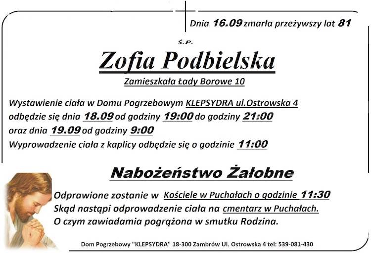 Zofia Podbielska