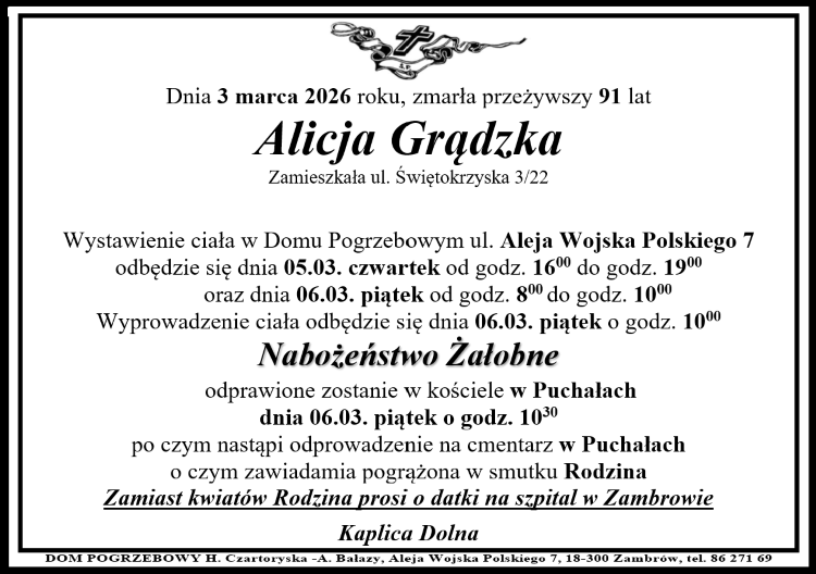 Alicja Grądzka