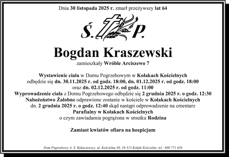 Bogdan Kraszewski