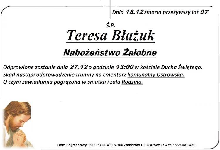 Teresa  Błażuk