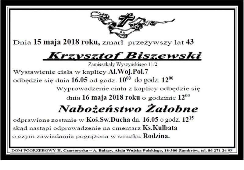 Krzysztof Biszewski