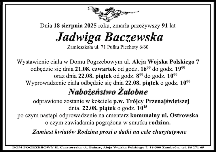 Jadwiga Baczewska