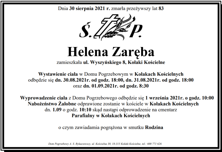 Helena Zaręba
