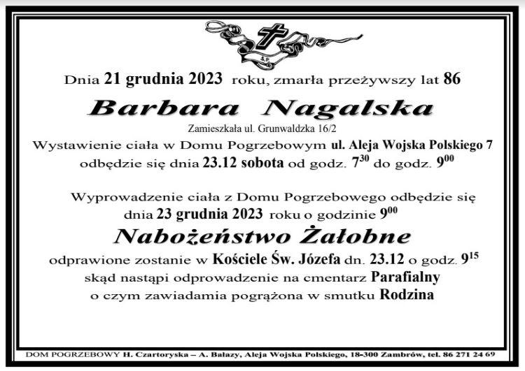 Barbara Nagalska