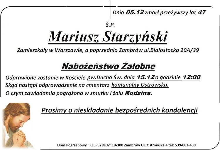 Mariusz  Starzyński