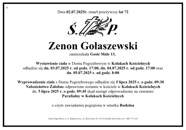 Zenon Gołaszewski