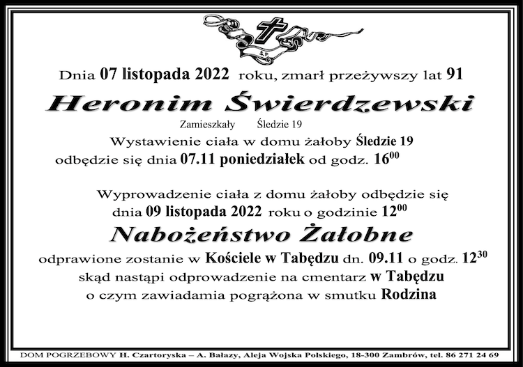 Heronim Świerdzewski