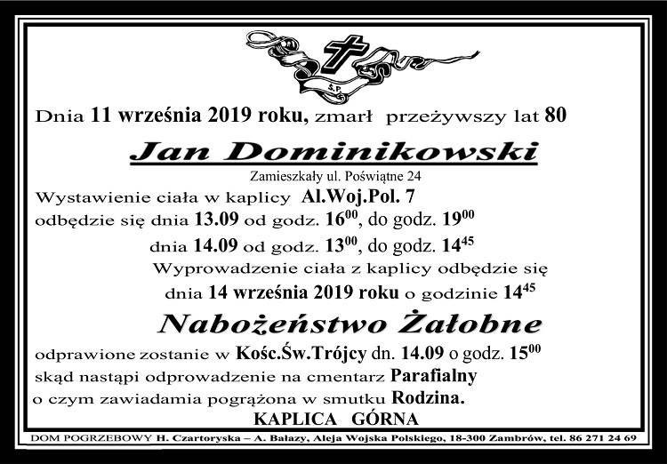 Jan Dominikowski