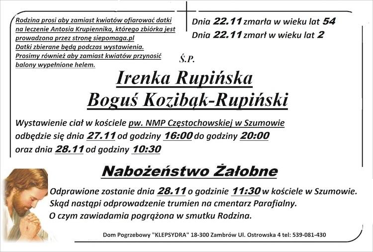 Irenka Rupińska i  Boguś Kozibąk-Rupiński