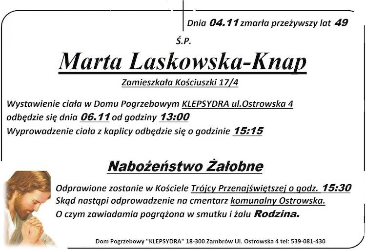 Marta  Laskowska-Knap