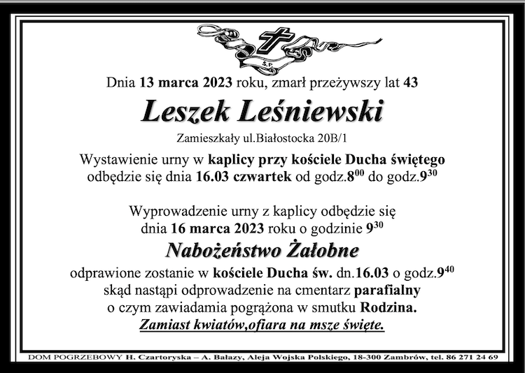 Leszek Leśniewski