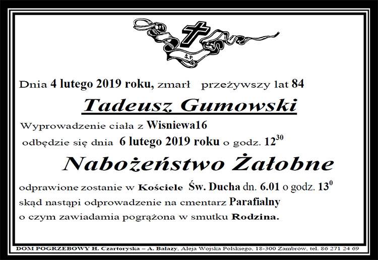 Tadeusz Gumowski
