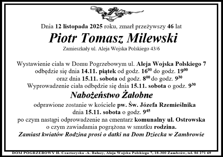 Piotr Tomasz Milewski