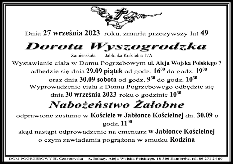 Dorota Wyszogrodzka
