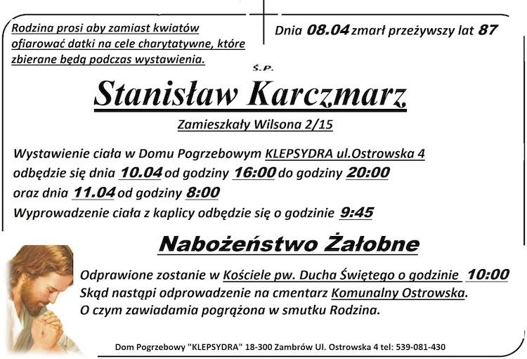 Stanisław Karczmarz