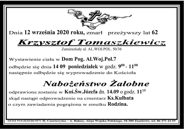 Krzysztof Tomaszkiewicz