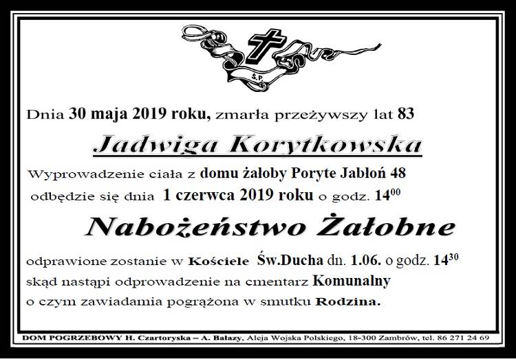 Jadwiga Korytkowska