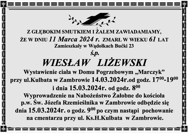 Wiesław  Liżewski