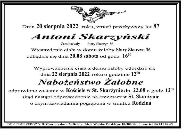 Antoni Skarzyński