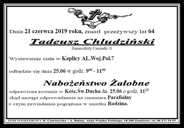 Tadeusz Chludziński