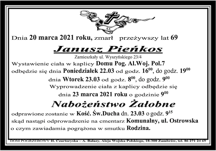 Janusz Pieńkos