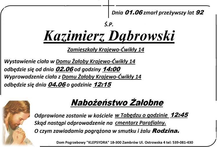 Kazimierz  Dąbrowski