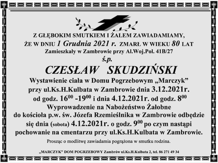 Czesław  Skudziński