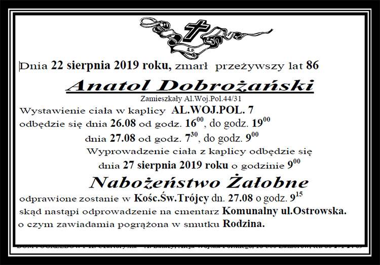 Anatol Dobrożański