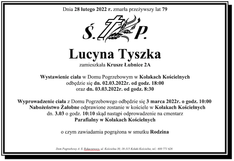 Lucyna Tyszka