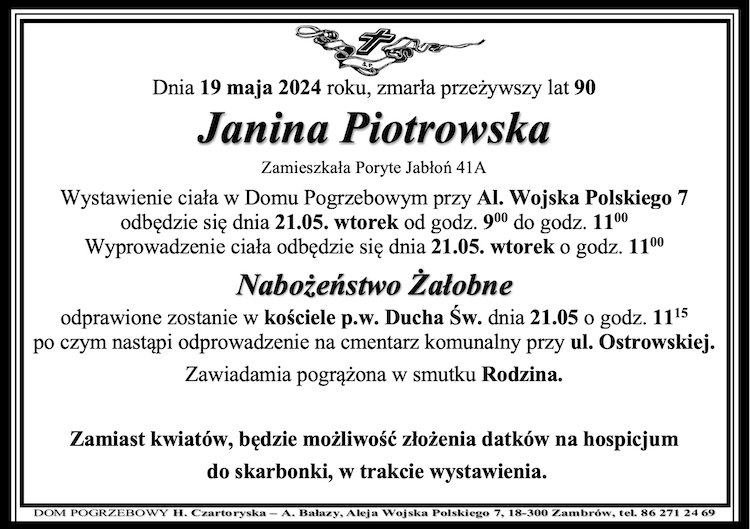 Janina Piotrowska