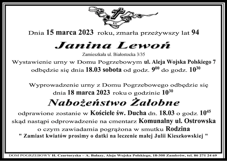 Janina Lewoń