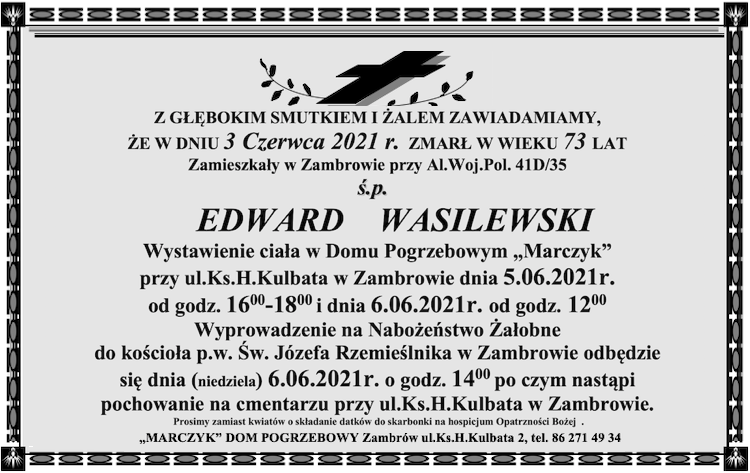 Edward  Wasilewski 