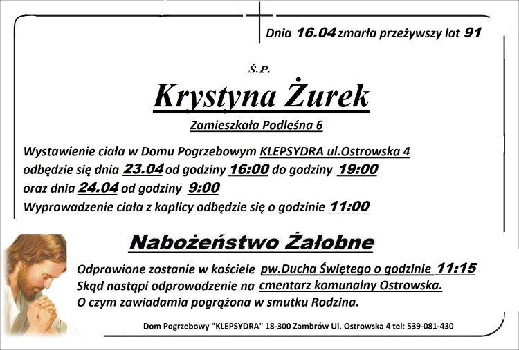 Krystyna Żurek