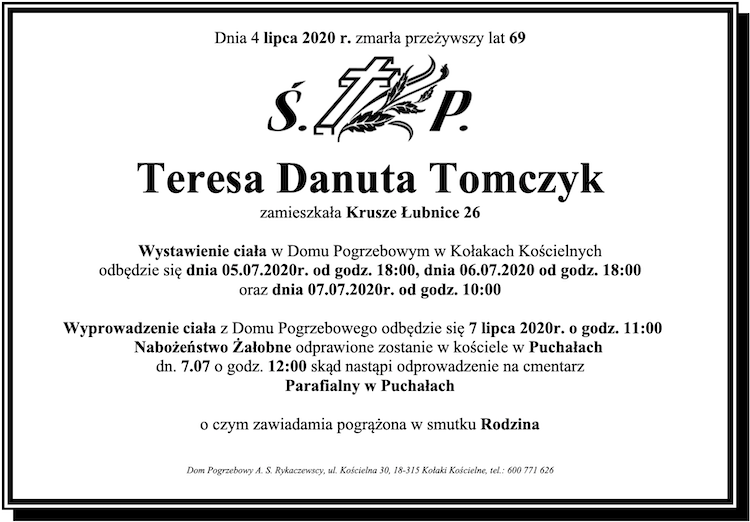 Teresa Danuta Tomczyk